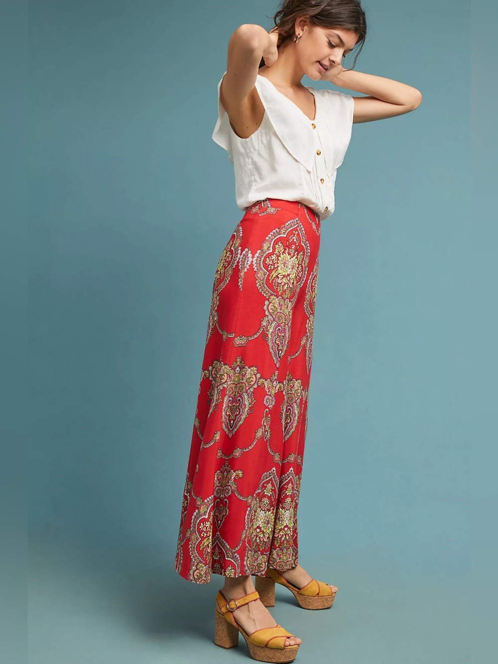 Anthropologie Ett:twa Manon Flared Pants